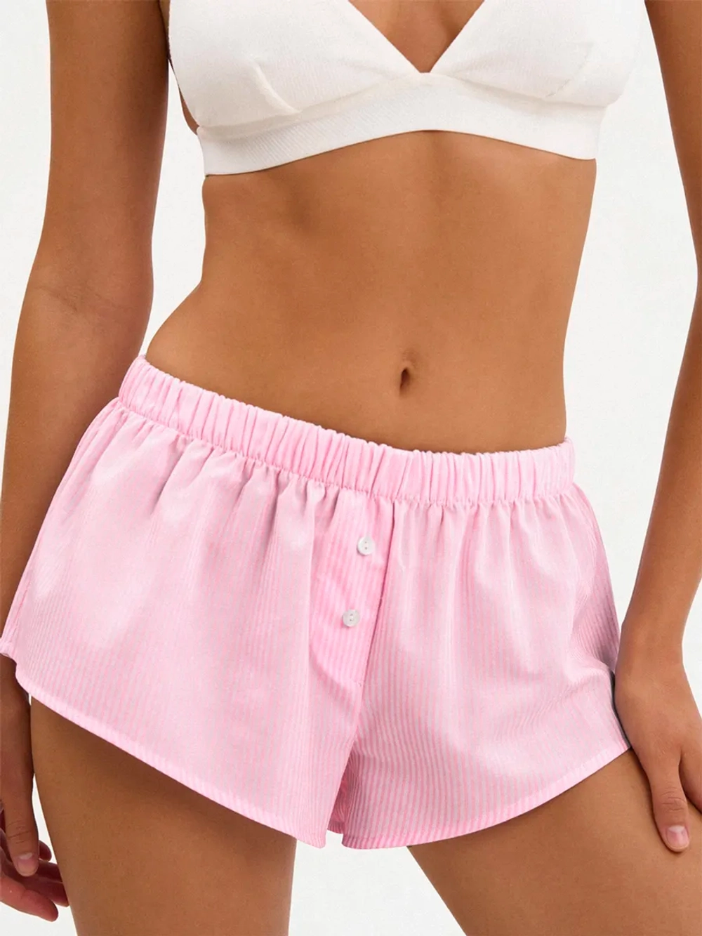 Шорты домашние укороченные