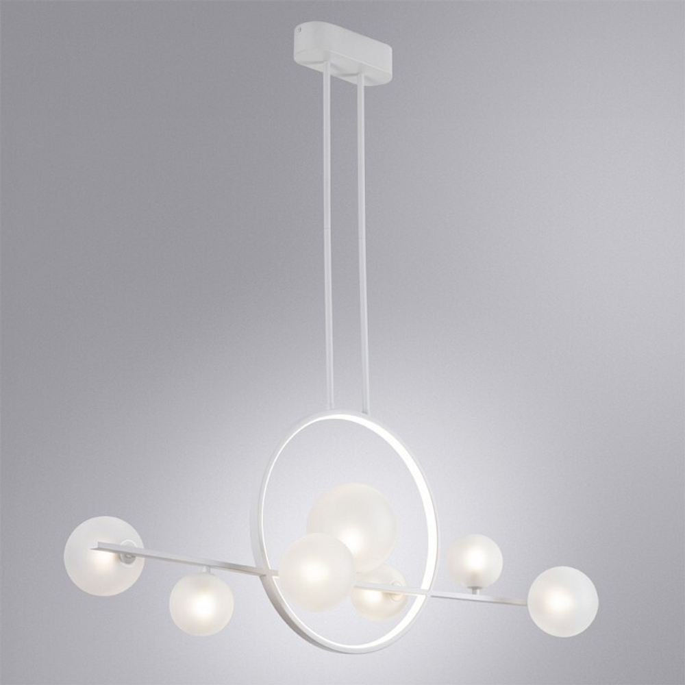 Люстра на штанге Arte Lamp A7791SP-59WH
