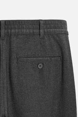 ZARA БРЮКИ RELAXED-FIT, АНТРАЦИТОВО-СЕРЫЙ