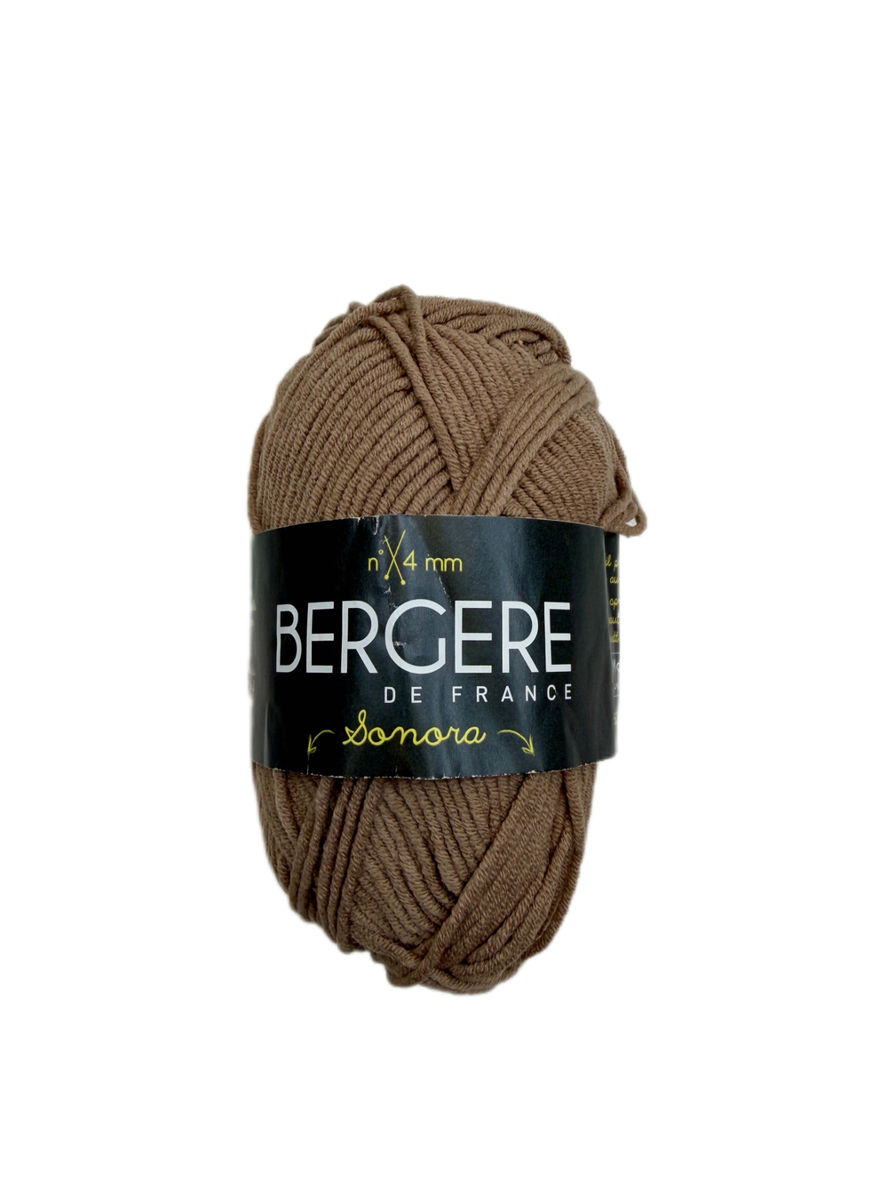 Пряжа от Bergere (Франция) 50% хлопок 50% акрил 50г-115 м цв. 24414. 1шт
