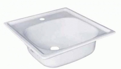 Мойка эмалированная 50х50 с кронштейном (Белоруссия)