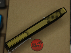 Нож Reate BRONZE Exo S/E V.2025 - бронзовое анодирование, черный клинок