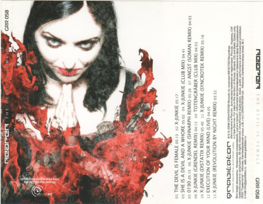 Reaper / The Devil Is Female (RU)(EP)(CD)