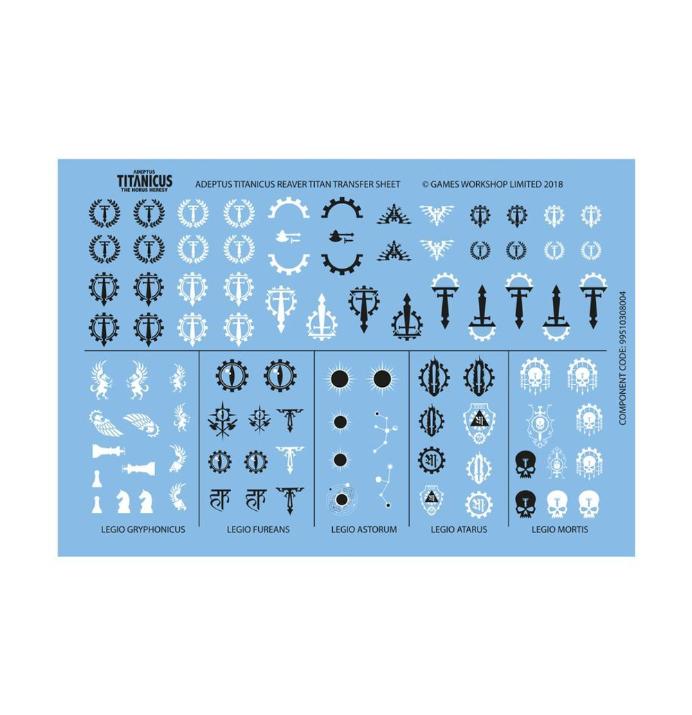 Legions Imperialis - Reaver Battle Titan with Melta Cannon and Chainfist
