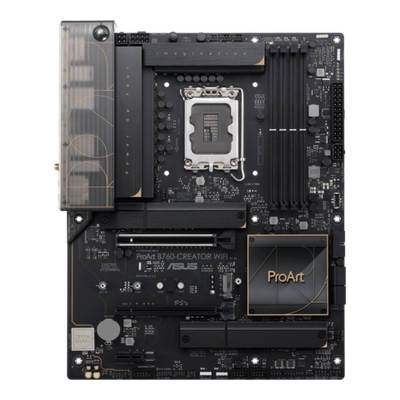 Материнская плата ASUS PROART B760-CREATOR WIFI LGA1700 4xDDR5 4xSATA3 3xM.2 RAID HDMI DP ATX