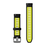 Ремешок Garmin Quick 18 мм Release Bands Black/Yellow 010-11251-A3