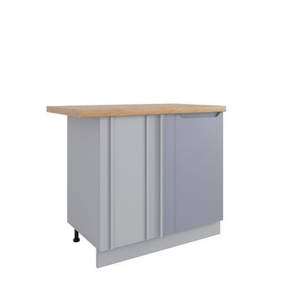 Кухня Модуль СУ 1050 (правый) Тренто Серый эмалит