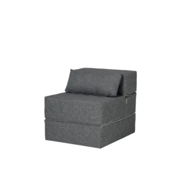 Бескаркасное кресло-кровать (трансформер) BuyDream (серый)