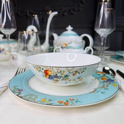 Lenardi 145-482 Салатник 18см HANOMI в под.уп.(х24)Костяной фарфор