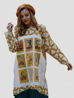 Туника "Воображаемые портреты" Пабло Пикассо