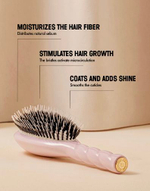 La Bonne Brosse Массажная расческа для волос N 02 Essential Detangling Brush - Emerald Green