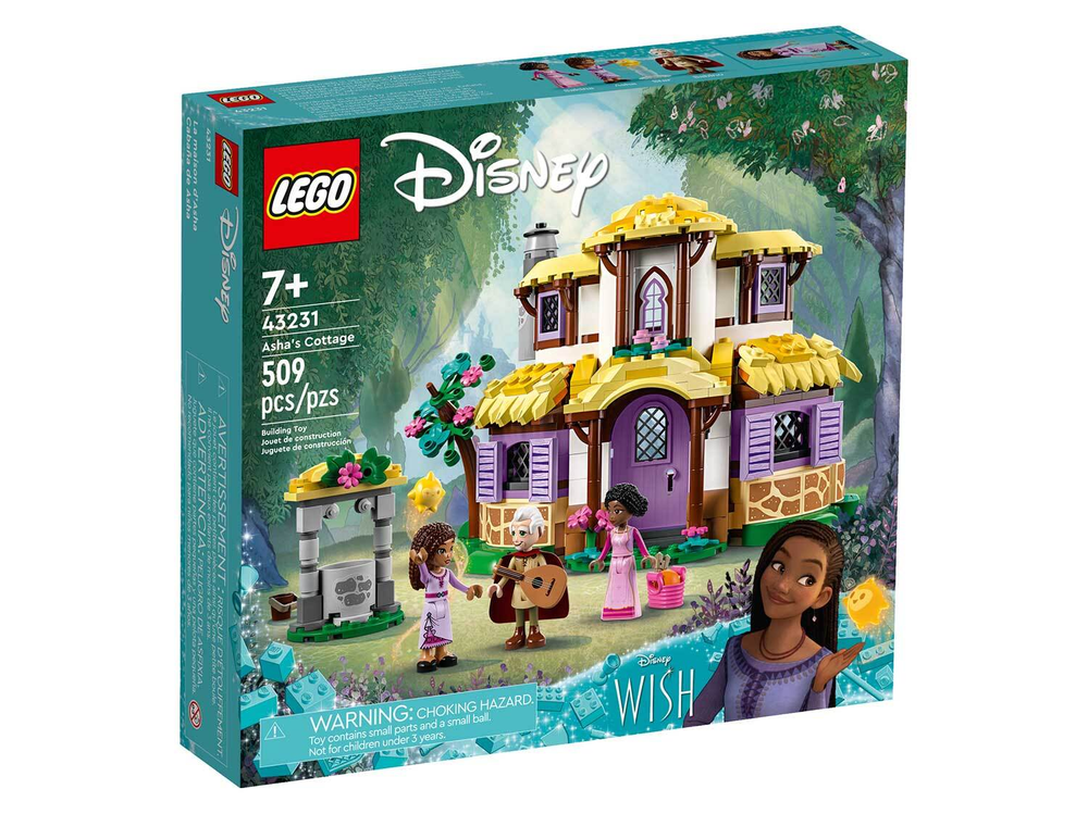 LEGO Disney 43231 «Коттедж Аши» — волшебство и уют из Disney Wish