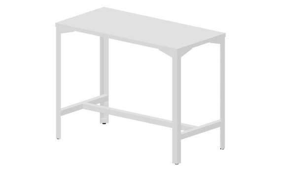 Высокий стол 138х68х106см, столешница 3,6см