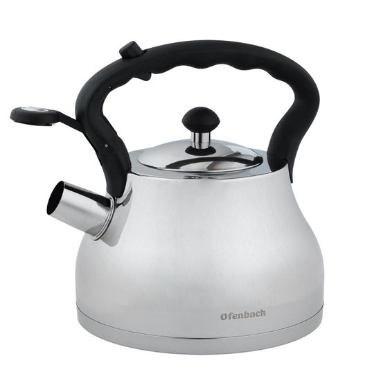 Чайник 2,7 л. из нержавеющей стали со свистком Ofenbach NB 100313WH