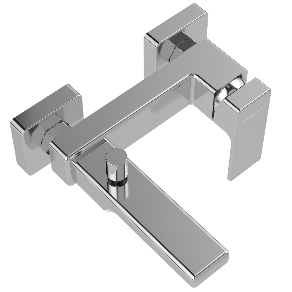 Смеситель для ванны с душем STWORKI Ольтен S39100CR хром