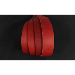 Ременная заготовка Рубин с лицевой отделкой