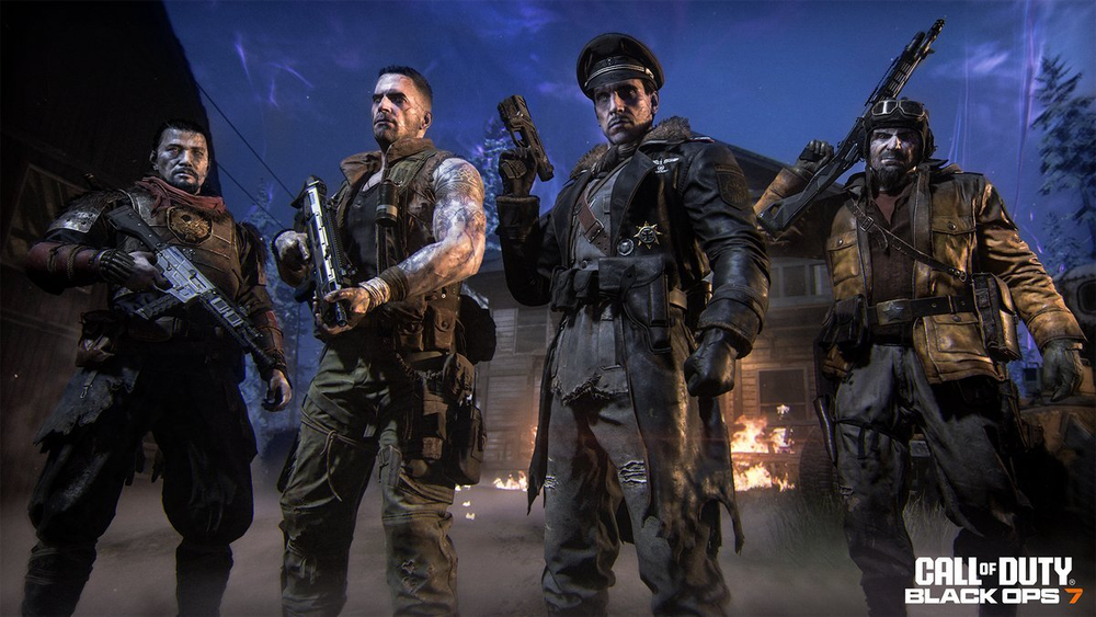Call of Duty: Black Ops 7 Cross-Gen Edition (диск для PS4, интерфейс и субтитры на русском языке)