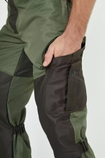 Демисезонный мужской костюм Onerus Горный -5 (Таслан,Флис) Тёмный хаки