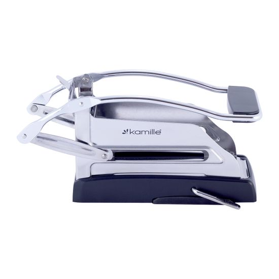 Машинка для нарезки картофеля фри Kamille KM-6511 из нержавеющей стали с двумя насадками