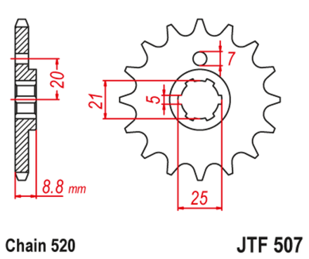 Звезда JTF507.14