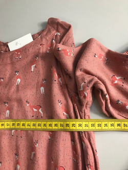 Платье La Redoute с милым принтом, на 7/8 лет