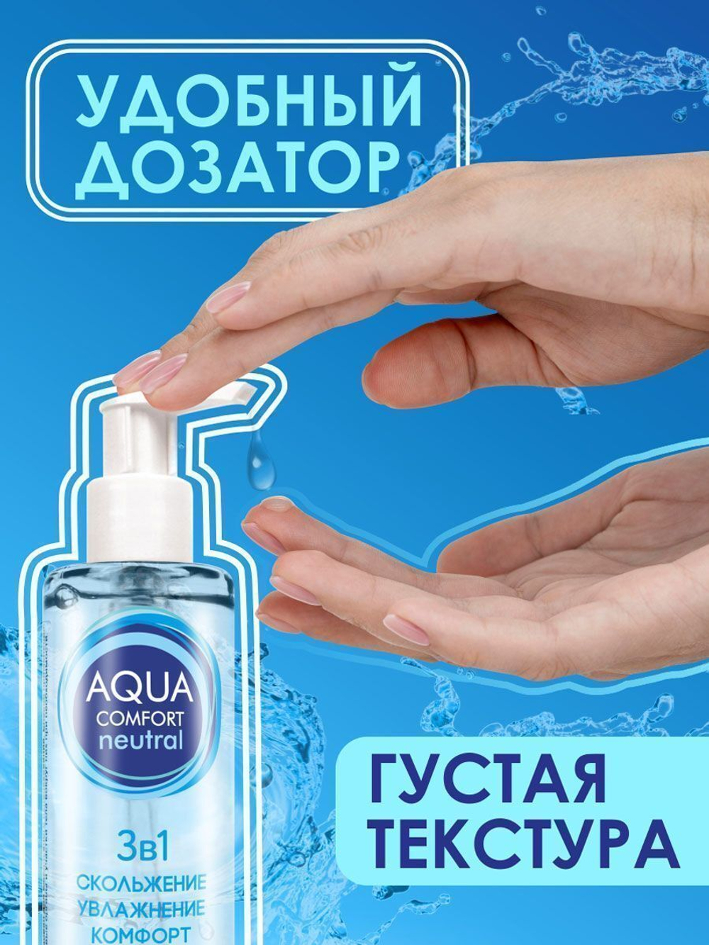 Лубрикант на водной основе AQUA COMFORT