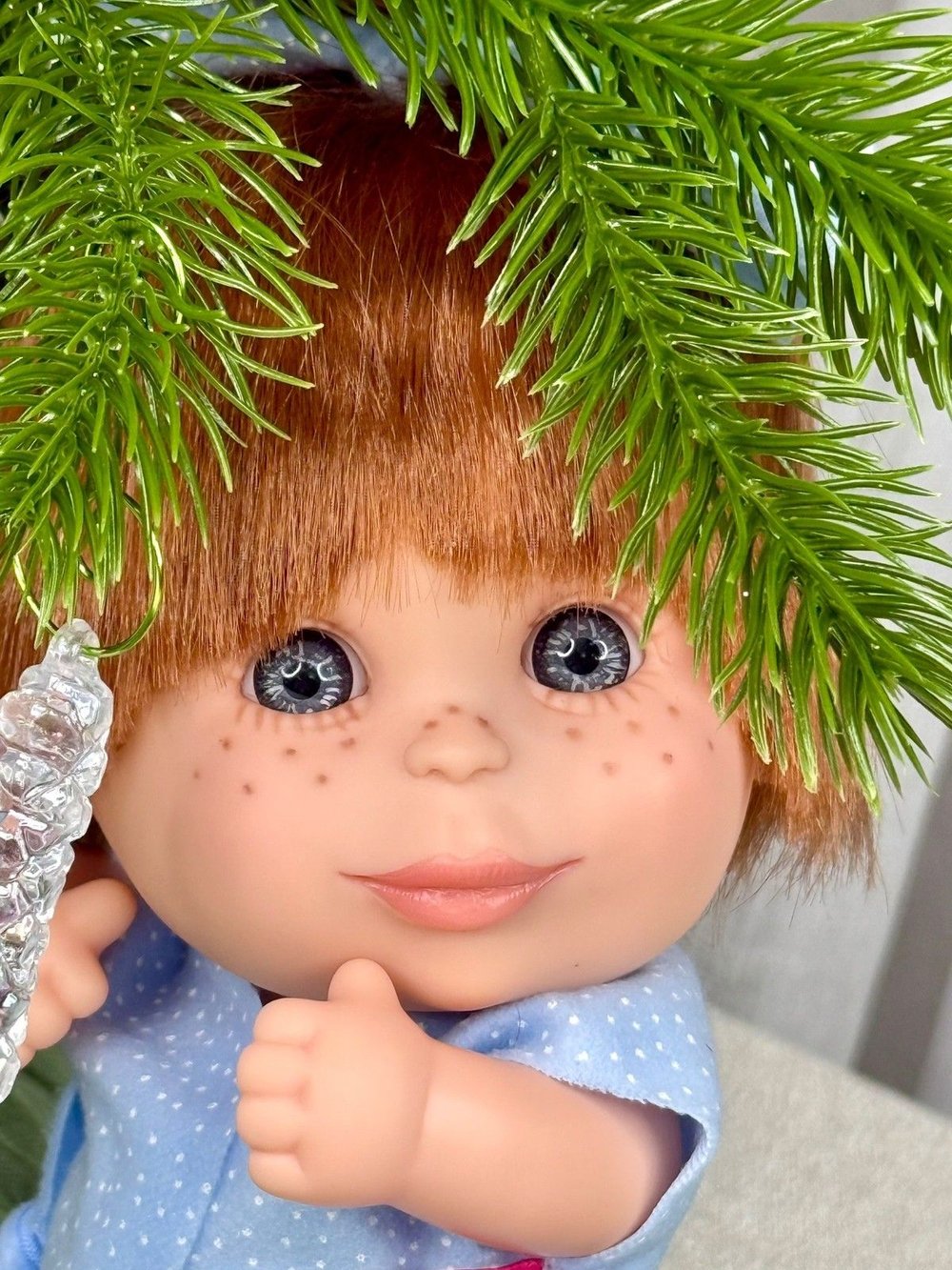 Пупс BERJUAN виниловый 20см Pecosetes (124A3)