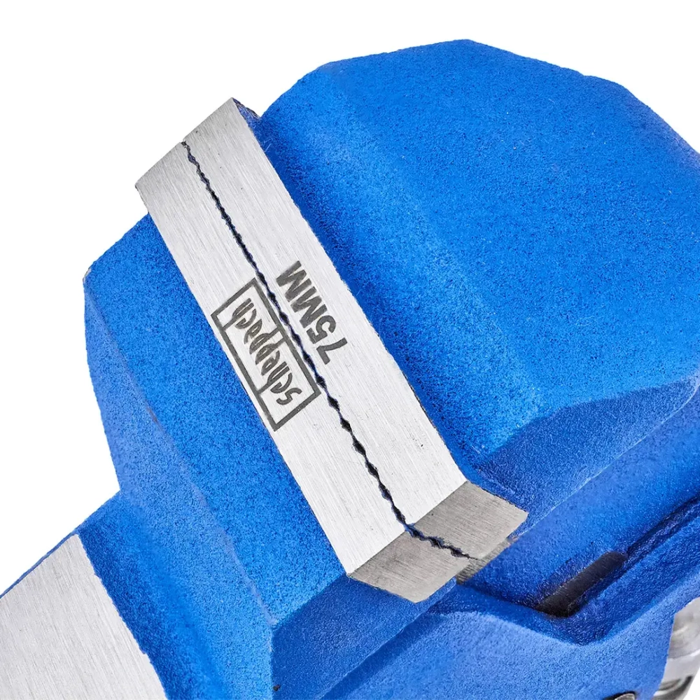 Тиски слесарные поворотные мини (ширина губ - 75мм) Scheppach Sch-329275