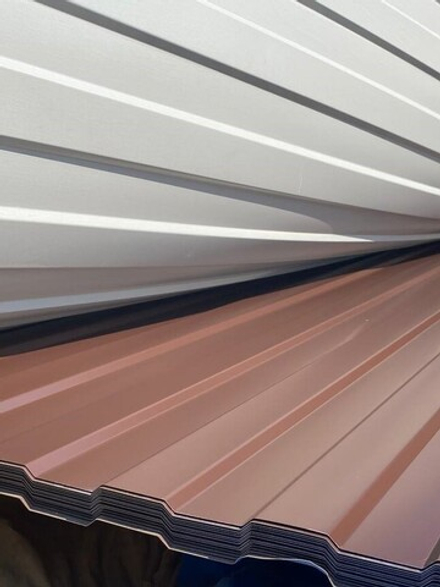 Коричневый профлист (Ral 8017)