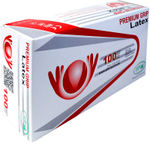 Перчатки стоматологические нестерильные латексные неопудренные Premium SFM 50 пар