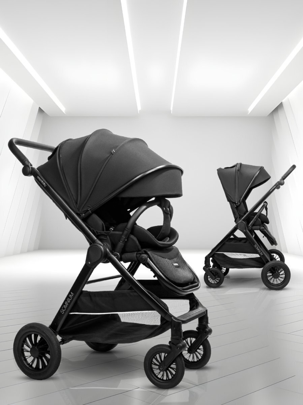 Прогулочная коляска с реверсивным блоком Amarobaby, Somnium