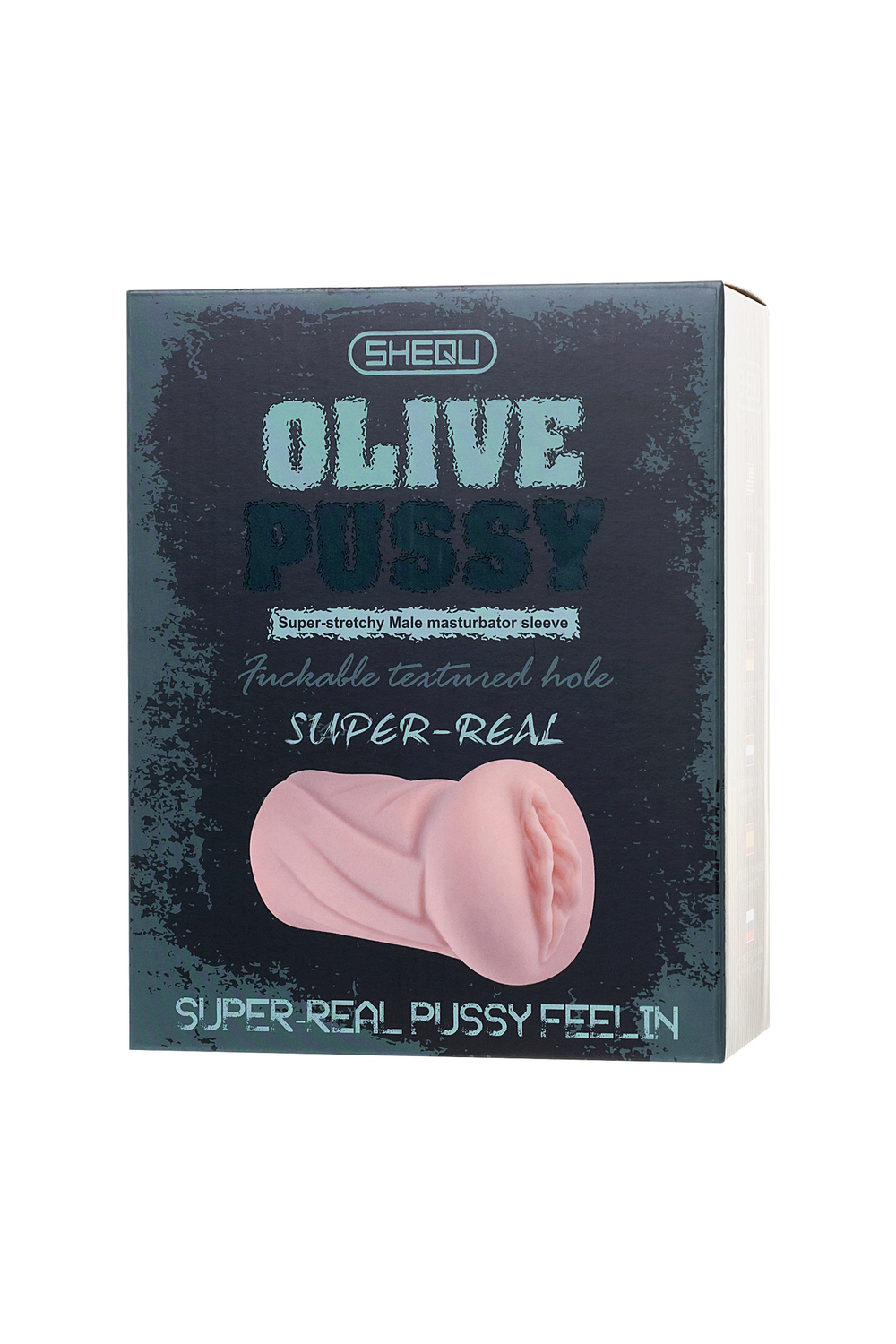 Мастурбатор реалистичный вагина Olive, XISE, TPR, телесный, 16.4 см.