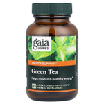 Gaia Herbs, Зеленый чай, 60 веганских жидких фитокапсул