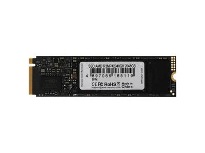 SSD накопитель AMD Radeon R3MP42048G8 2ТБ, M.2 2280, PCIe 4.0 x4, NVMe [R3MP42048G8]