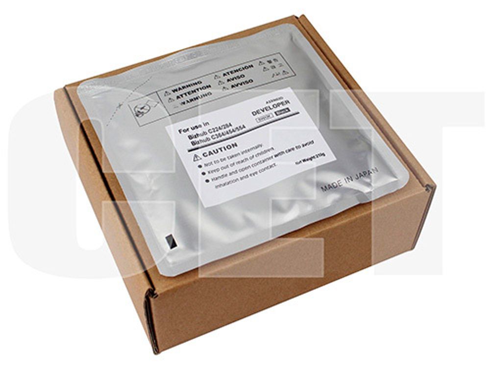 Девелопер для KONICA MINOLTA Bizhub C224/C284/C364/C454/C554/C287 Black, 210г, CET8125