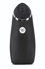 Черный перезаряжаемый мастурбатор для мужчин Pink Vibe (Цвет: черный)