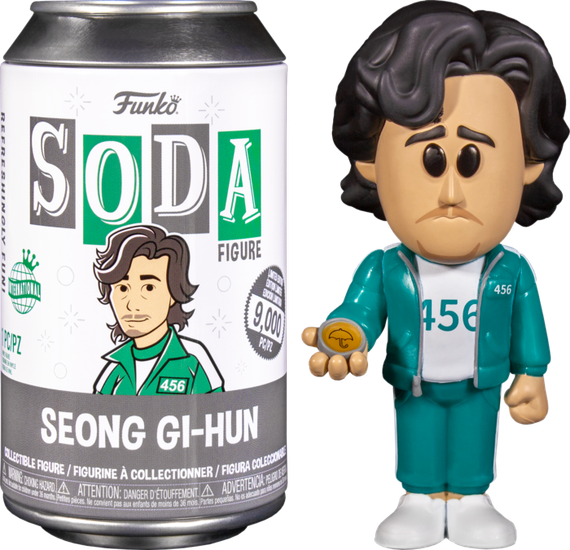 Funko Pop! Vinyl Soda: Squid Game- Seong Gi-Hun w/CH(IE)