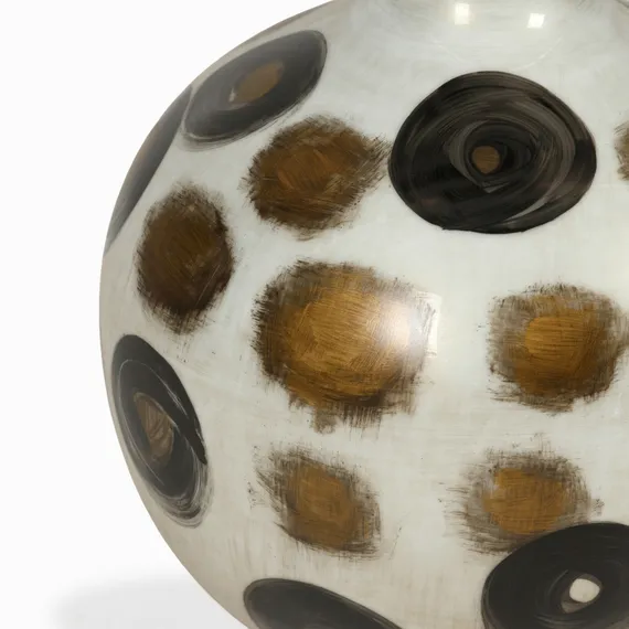 Ваза Flaviana высота 30 см, коричневый, чёрный, бежевый