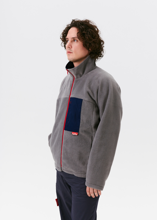 Куртка медицинская мужская Юэки, серый