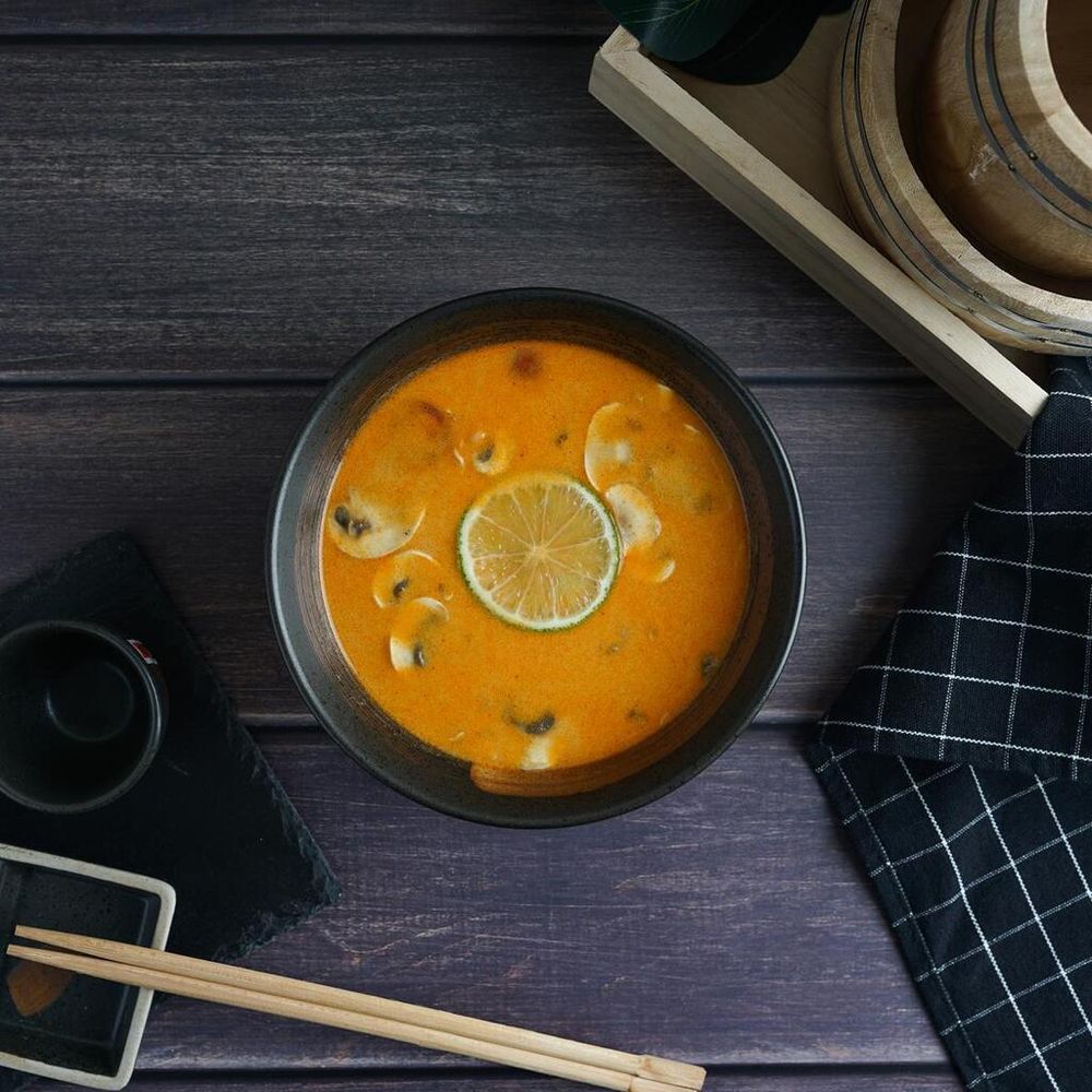 Салатник 720 мл миска для лапши d 16,2 см h8,5 см Dark Matt Panasia P.L. Proff Cuisine [6]