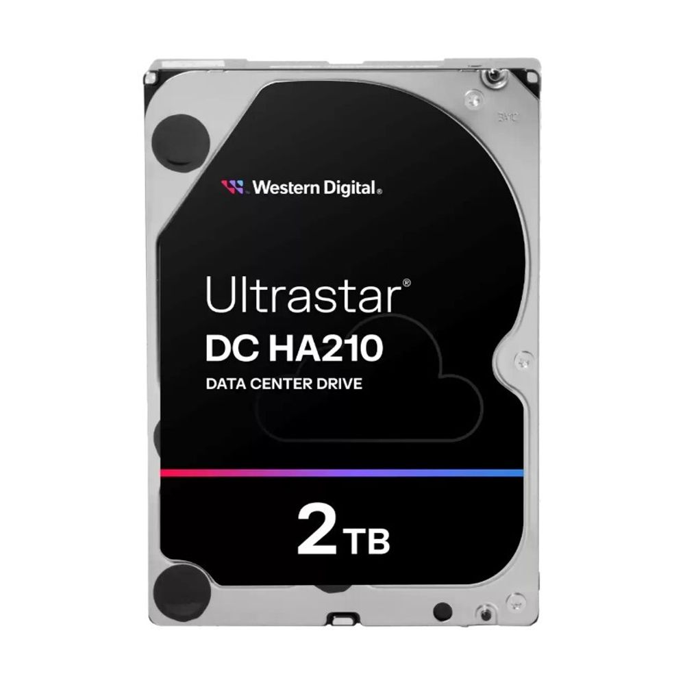 Жесткий диск Western Digital Ultrastar DC HA210 HDD 3.5&quot; SATA 2Tb, 7200rpm, 128MB buffer, 512n (1W10025)