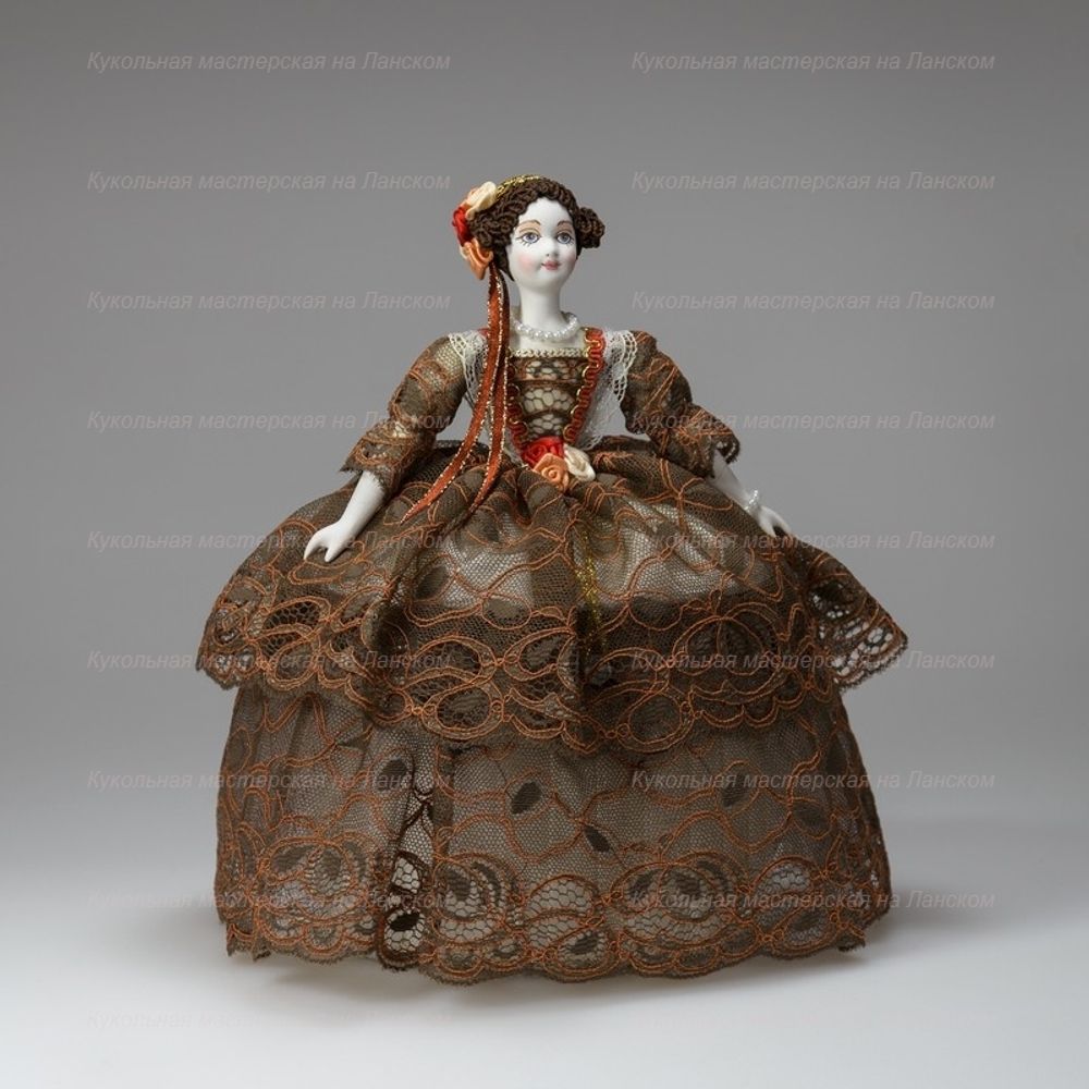 Кукла-шкатулка Барышня на балу купить у производителя ☆ Кукольная ...