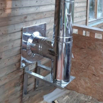 Тройник-сэндвич 90°, 200/300 мм нерж. (AISI 409-1 мм./430-0,5 мм.), ECOFLUE