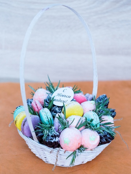 КОРЗИНА "ЗИМНЯЯ СКАЗКА" №519 Новый год