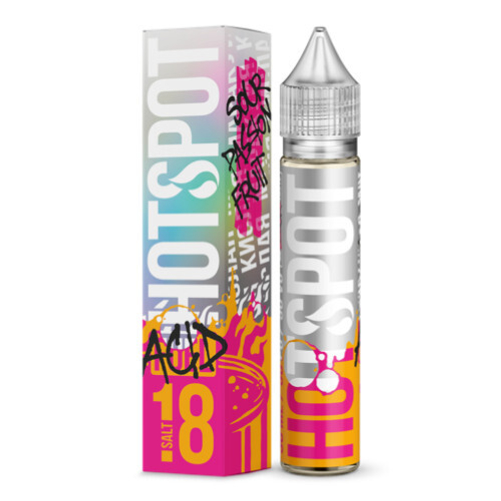 SOUR: PASSION FRUIT Acid by HotSpot salt 30мл
