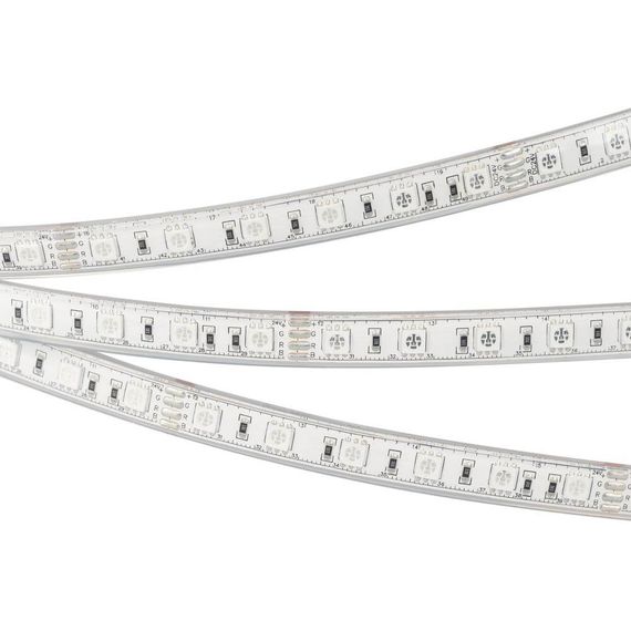 Светодиодная влагозащищенная лента Arlight 14,4W/m 60LED/m 5060SMD разноцветный 5M 029515