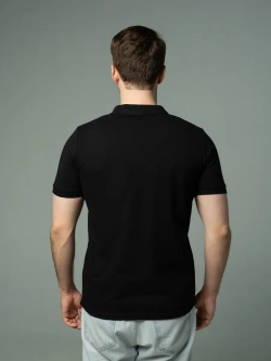 Футболка поло с коротким рукавом хлопок