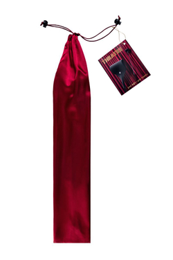 Черный гладкий стек с тонкой ручкой