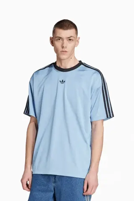 Футболка adidas Adicolor Jacquard - голубой