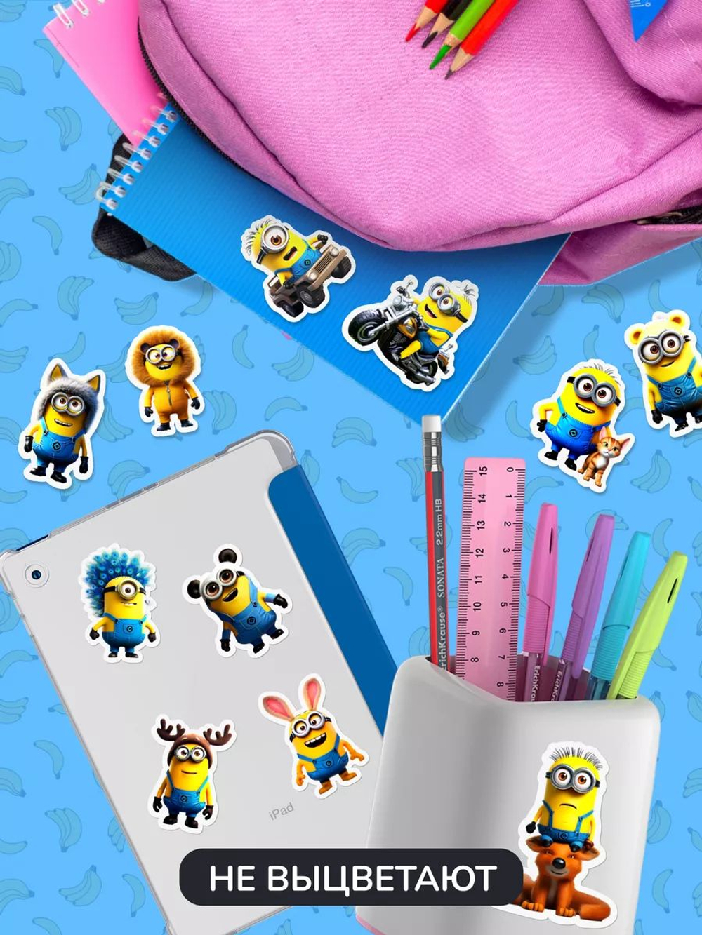 Наклейки детские на телефон мышки